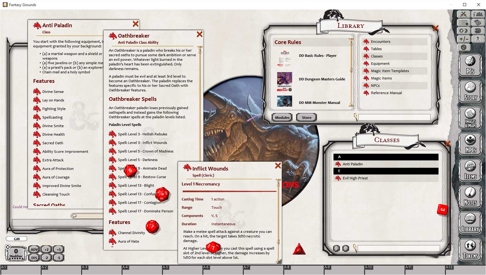 dungeon master software 5e