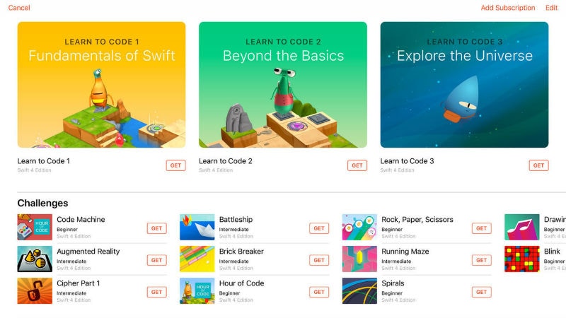 swift playgrounds for pc